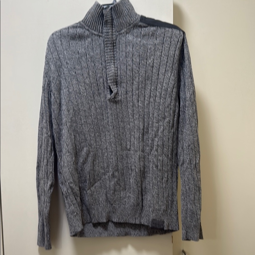 Calvin Klein Gray Turtleneck Sweater